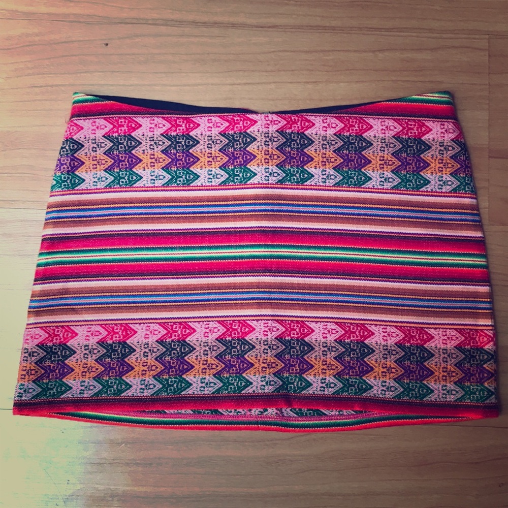Hand made Peruvian mini skirt